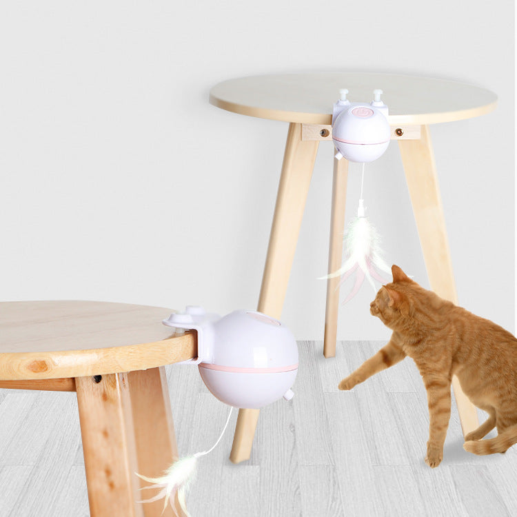 Bola de Juguete para Mascotas con Varita de Estímulo Eléctrica USB (Reemplazable)