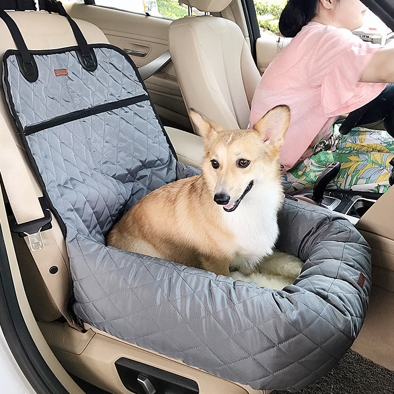 Nueva cama multifuncional para mascotas con cojín grueso