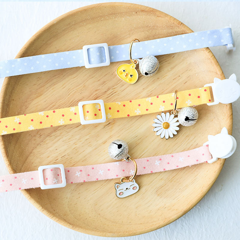 Collar para Gato y Perro con Campana de Plata y Etiqueta Anti-Pérdida