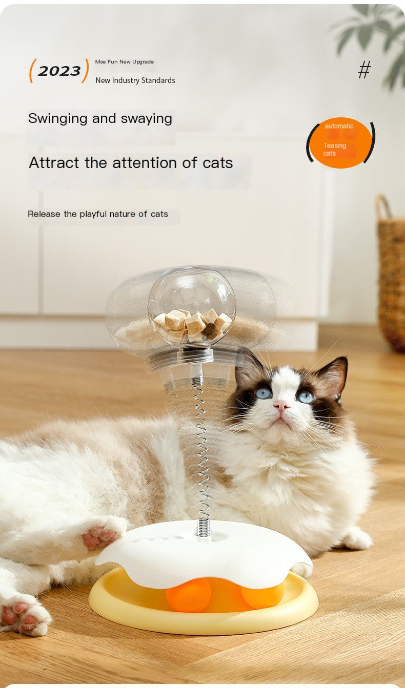 Bola Dispensadora de Comida para Gatos (Pieza Única)