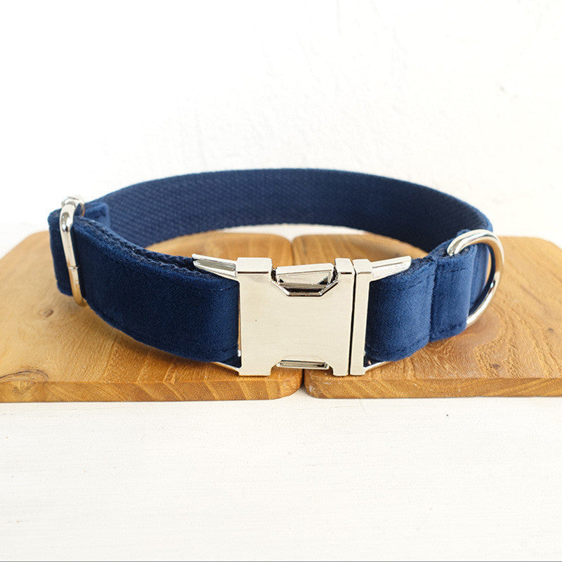 Collar de Perro Ajustable de Poliéster Personalizable