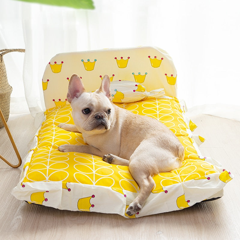 Cama para Mascotas para Perros Pequeños y Gatos, Diseño Lavable