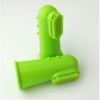 Cepillo Dental de Silicona para Dedo para Mascotas - Seguro y No Tóxico