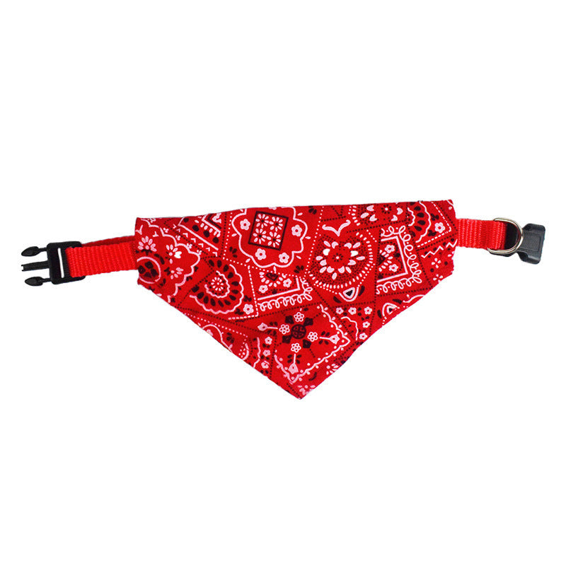 Collar con Pañuelo Triangular Retráctil para Mascotas