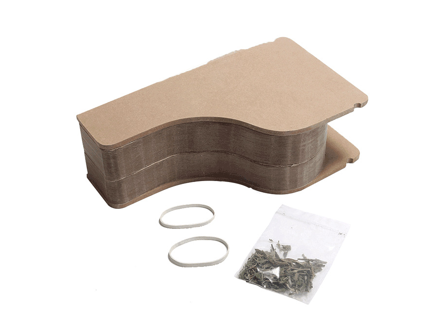 Tabla Rascadora y Juguete Transformable para Gatos (Corrugado)