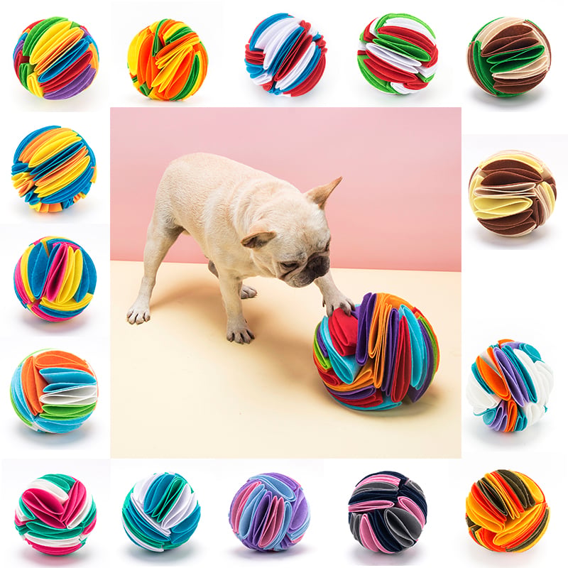 Bola de Hocico Plegable para Perros para Juegos de Entrenamiento de IQ
