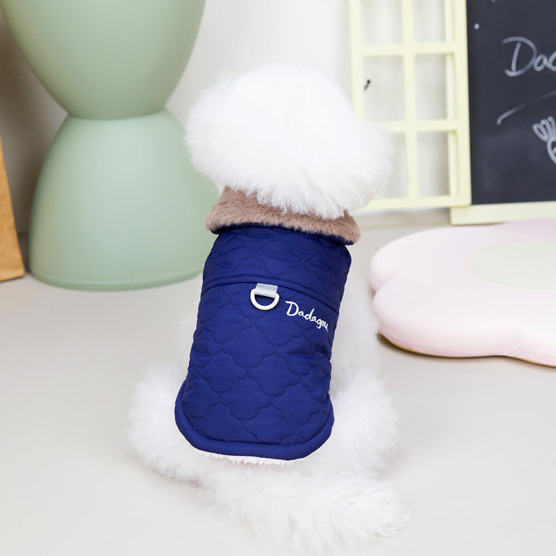Chaleco Abrigo de Algodón para Perros Pequeños en Otoño/Invierno