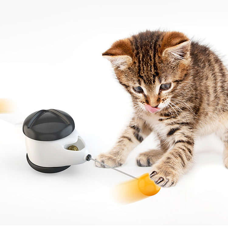 Nuevo Juguete Tambaleante para Gatos con Dispensador de Golosinas