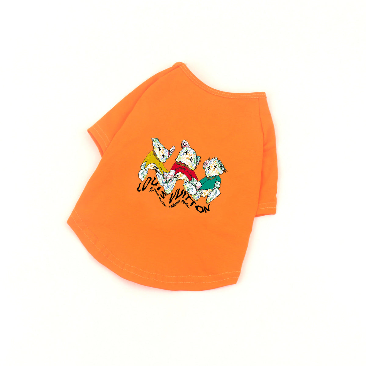 Camiseta de Algodón Linda para Mascotas de la Marca Chao - Tres Osos