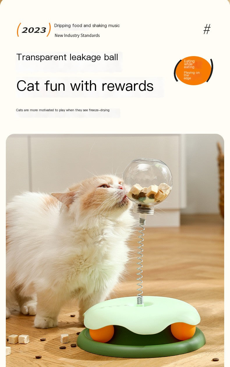 Bola Dispensadora de Comida para Gatos (Pieza Única)