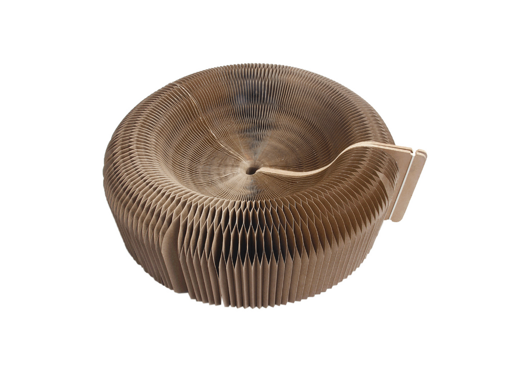 Tabla Rascadora y Juguete Transformable para Gatos (Corrugado)