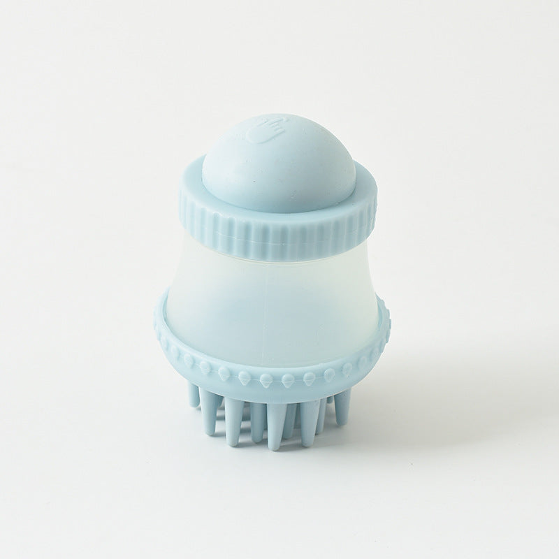 Cepillo de Masaje de Silicona para Baño Multifuncional de Mascotas