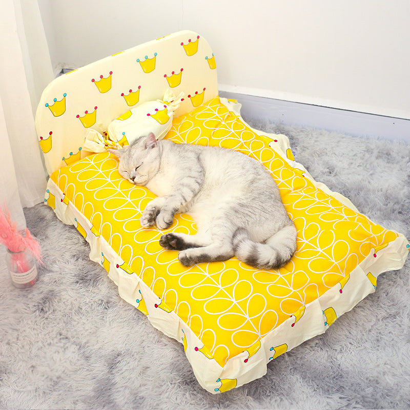 Cama para Mascotas para Perros Pequeños y Gatos, Diseño Lavable