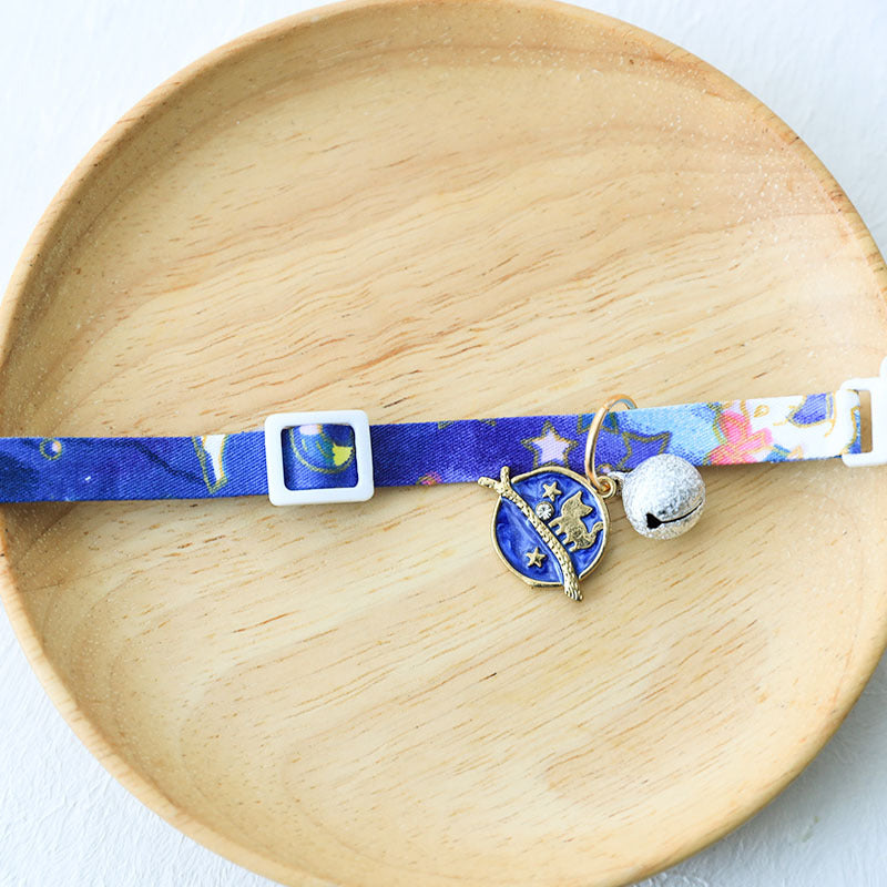 Collar para Gato y Perro con Campana de Plata y Etiqueta Anti-Pérdida