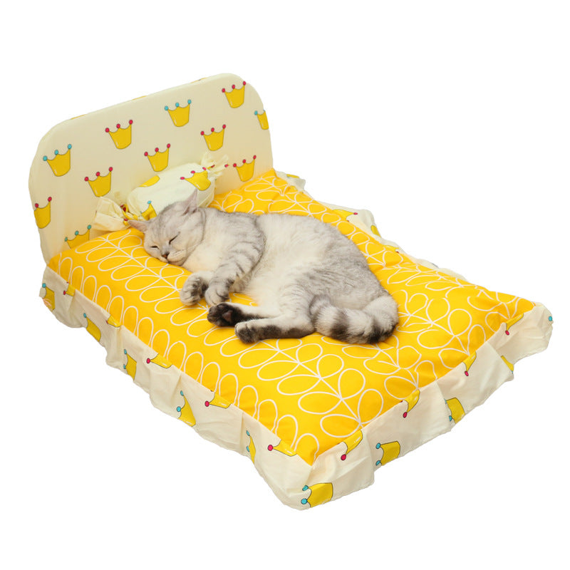 Cama para Mascotas para Perros Pequeños y Gatos, Diseño Lavable