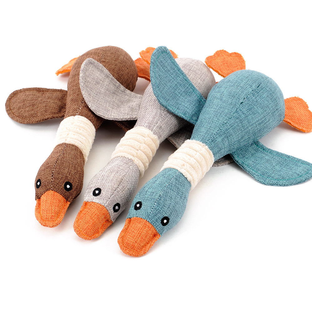 Juguete Sonoro para Perros - Juguete de Felpa para Morder y Entrenar